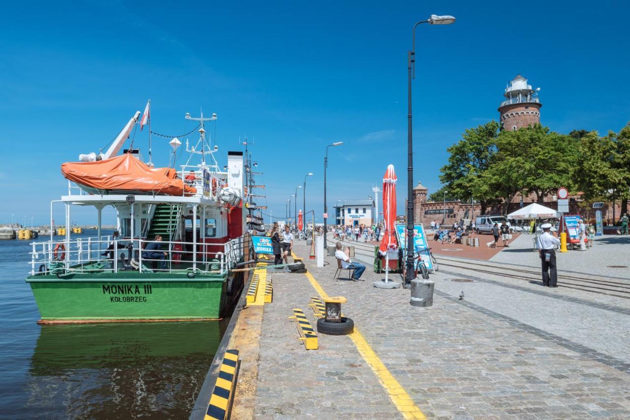 Apartamenty Navigator- Nadmorskie Tarasy Port Kołobrzeg Kültér fotó